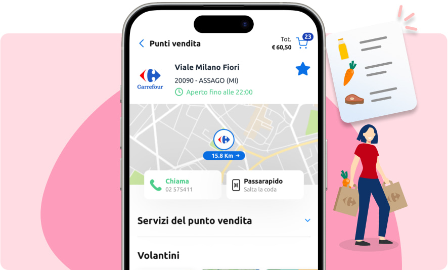 Scopri promozioni e servizi del punto vendita